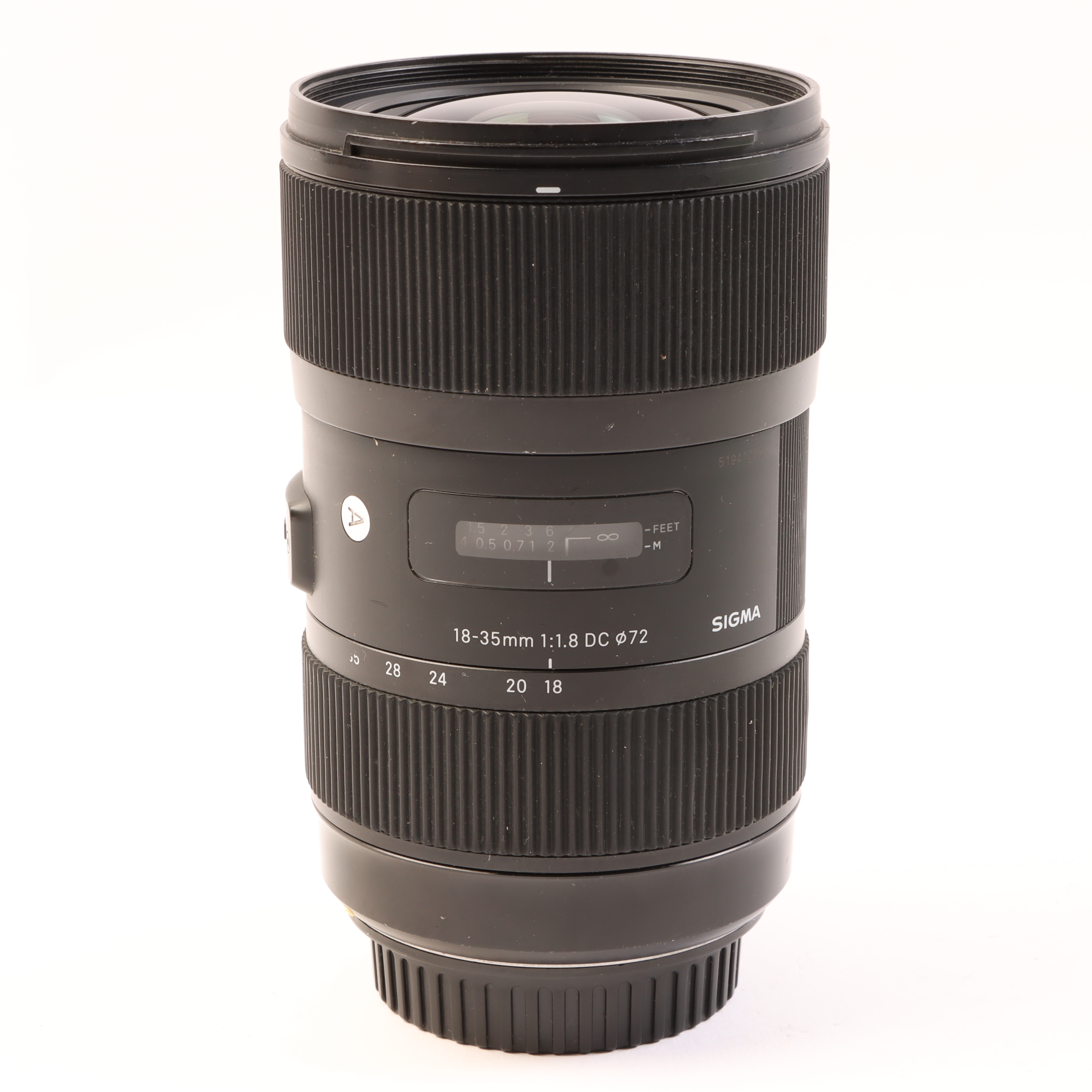 USED Sigma 18-35mm f1.8 DC Art HSM Lens for Canon EF