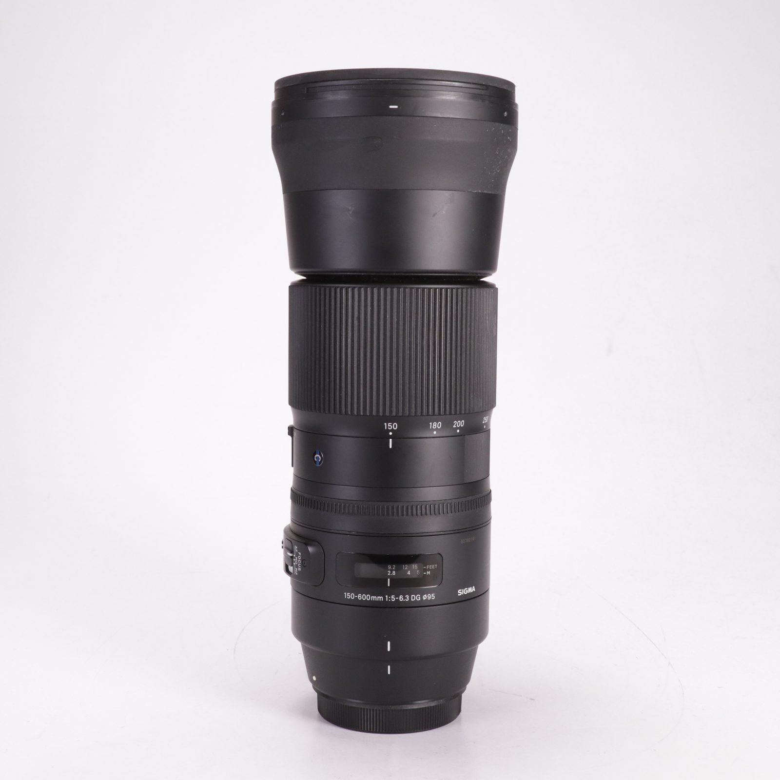 USED Sigma 150-600mm f5-6.3 Contemporary DG OS HSM Lens for Canon EF