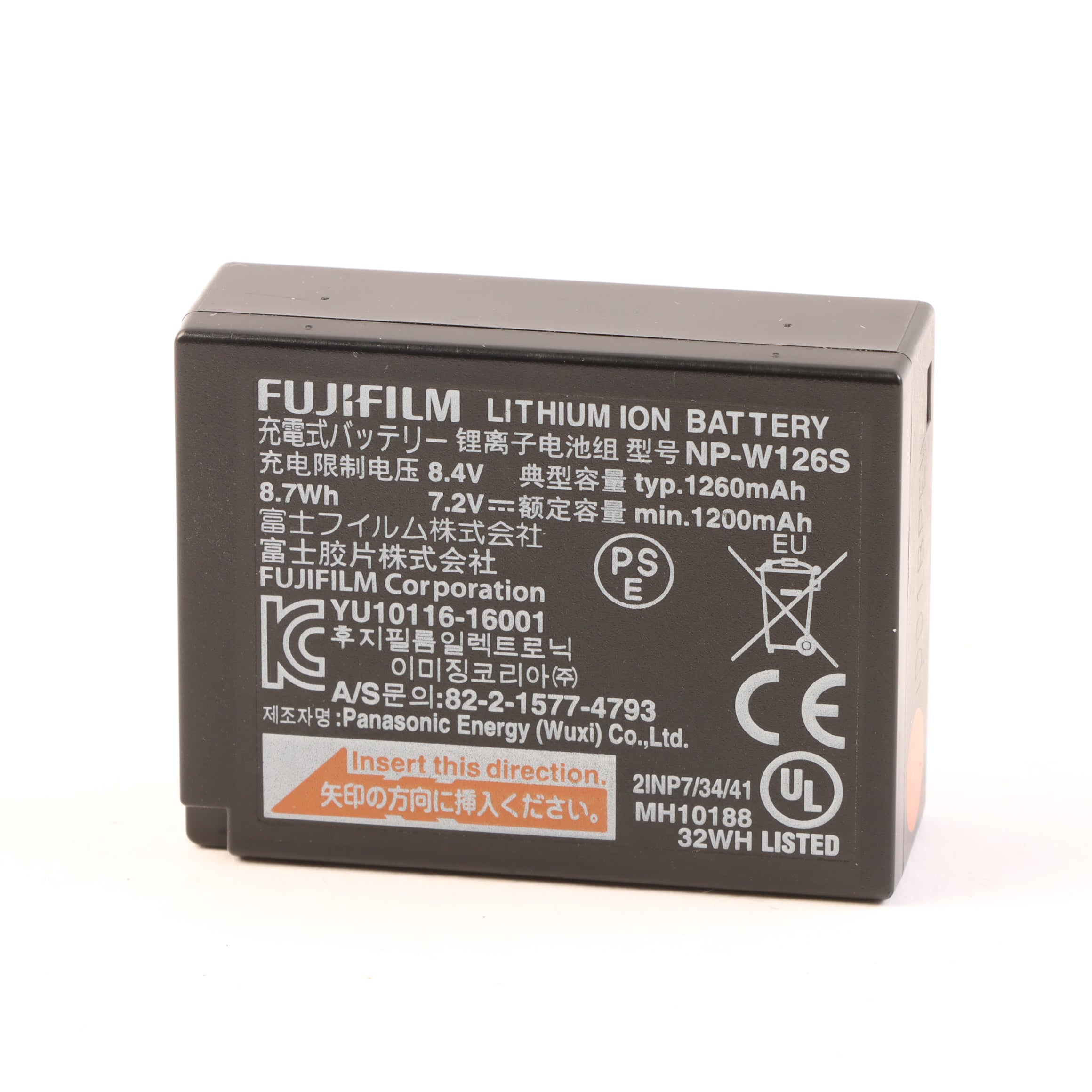 USED Fujifilm NP-W126S Rechargeable Battery | Wex Photo Video
