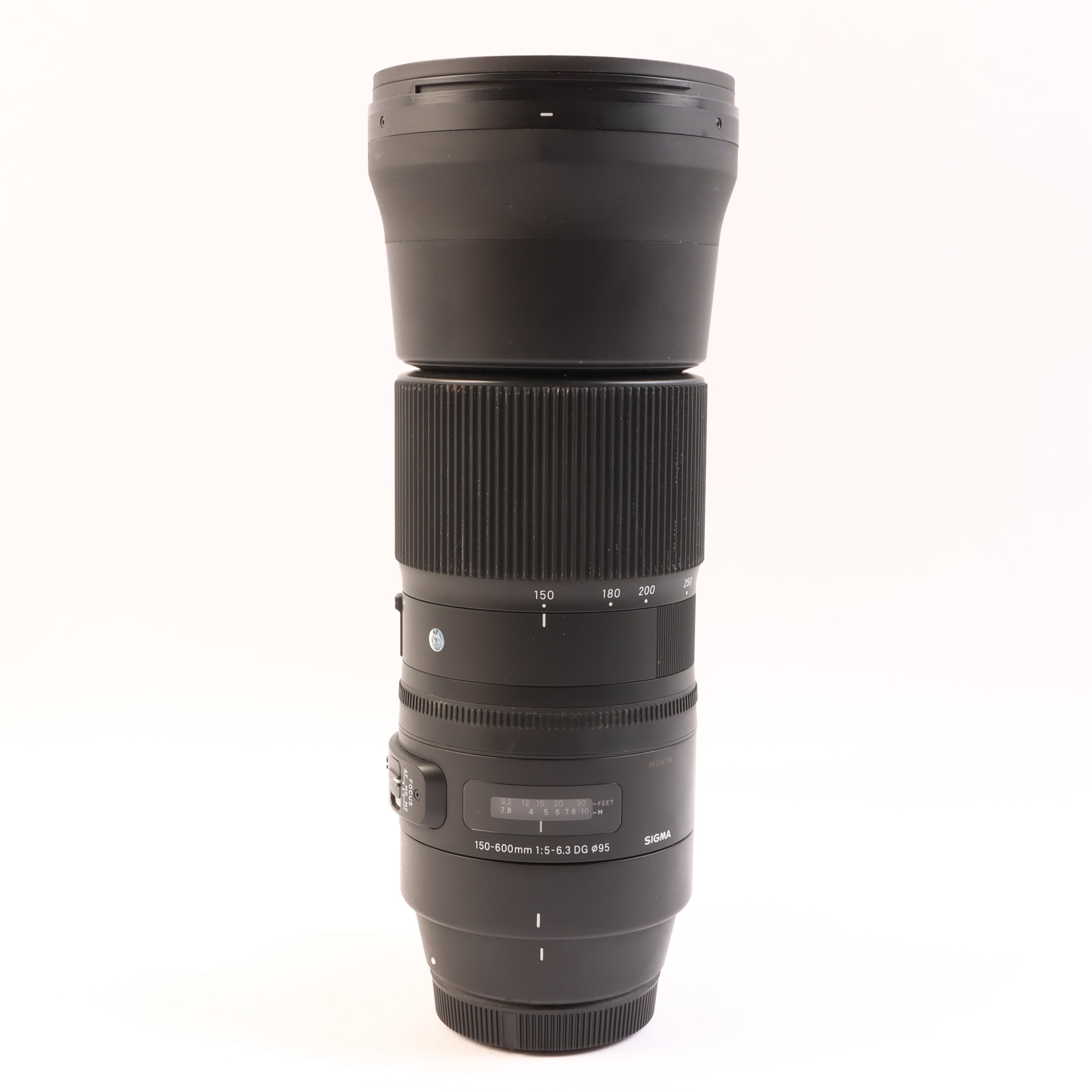 USED Sigma 150-600mm f5-6.3 Contemporary DG OS HSM Lens for Canon EF