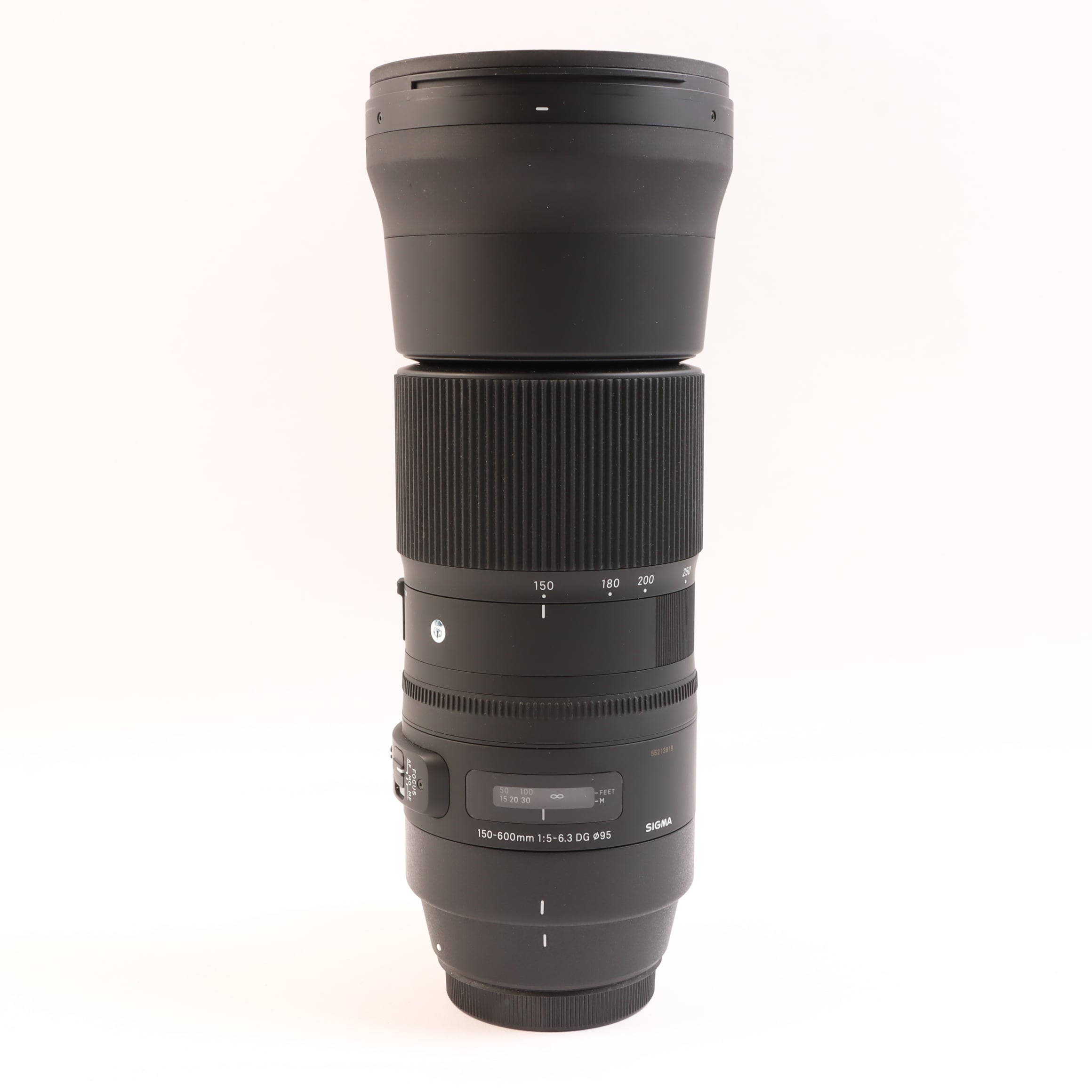 USED Sigma 150-600mm f5-6.3 Contemporary DG OS HSM Lens for Canon EF