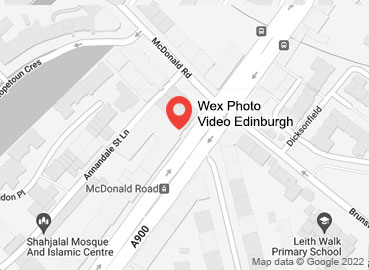 Wex Photo Video Edinburgh Map