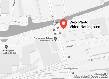 Wex Photo Video Nottingham Map